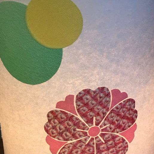 着物生地で作ったおしゃれな行灯（あんどん）  おしゃれ玉 020C219_イメージ5