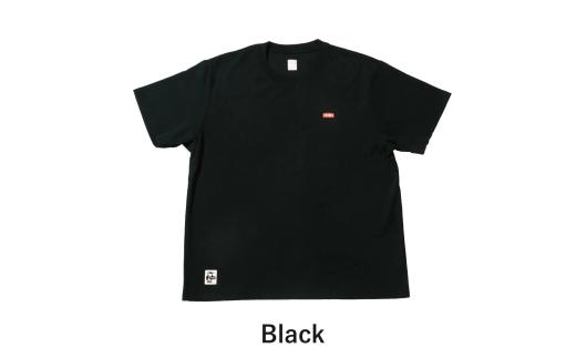 CHUMS×HAKUBA BoobyバックプリントTシャツ ウィメンズ　L /ブラック【P0550525_W_L_BL】
