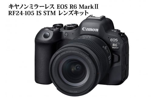 【R14151】キヤノンミラーレスカメラ EOS R6 Mark Ⅱ・RF24-105 IS STM レンズキット