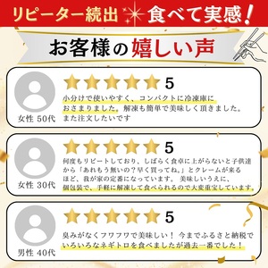 a12-256　天然ビンチョウ鮪 ねぎとろ（約100g×18袋）