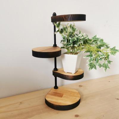 ふるさと納税 守口市 角に置ける小さなしずくのスタンドシェルフ / 360回転 / 3段タイプ NA
