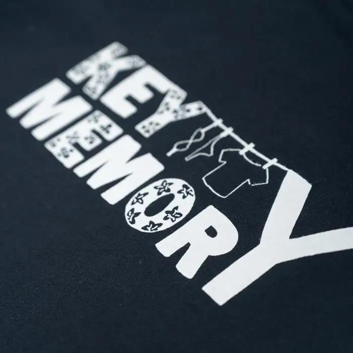 《1》【KEYMEMORY 鎌倉】フラワーロゴTシャツ NAVY