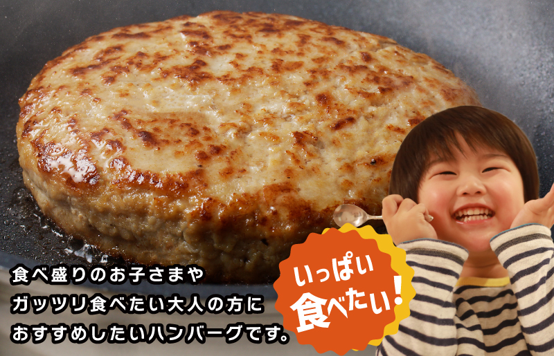 【期間限定】黒毛和牛入り BIGハンバーグ 総量2.4kg（200g×12個）泉州玉ねぎ使用【農福連携】