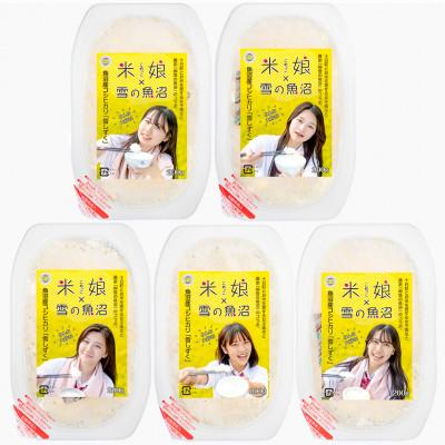 ふるさと納税 十日町市 【毎月定期便】女子高生コラボ特栽魚沼コシ包装米飯20個とかぐらなんばん・ホッポロ漬各200g全6回 |  | 03