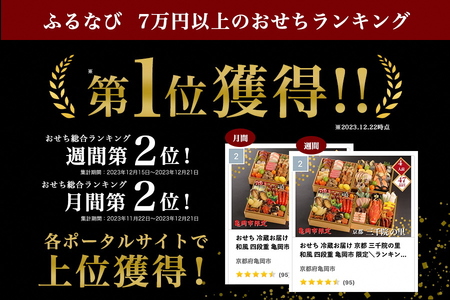 おせち 冷蔵お届け 京都 三千院の里 和風 四段重 亀岡市 限定＼ランキング1位／◇ ※12月31日お届け ※北海道・沖縄・離島へのお届け不可