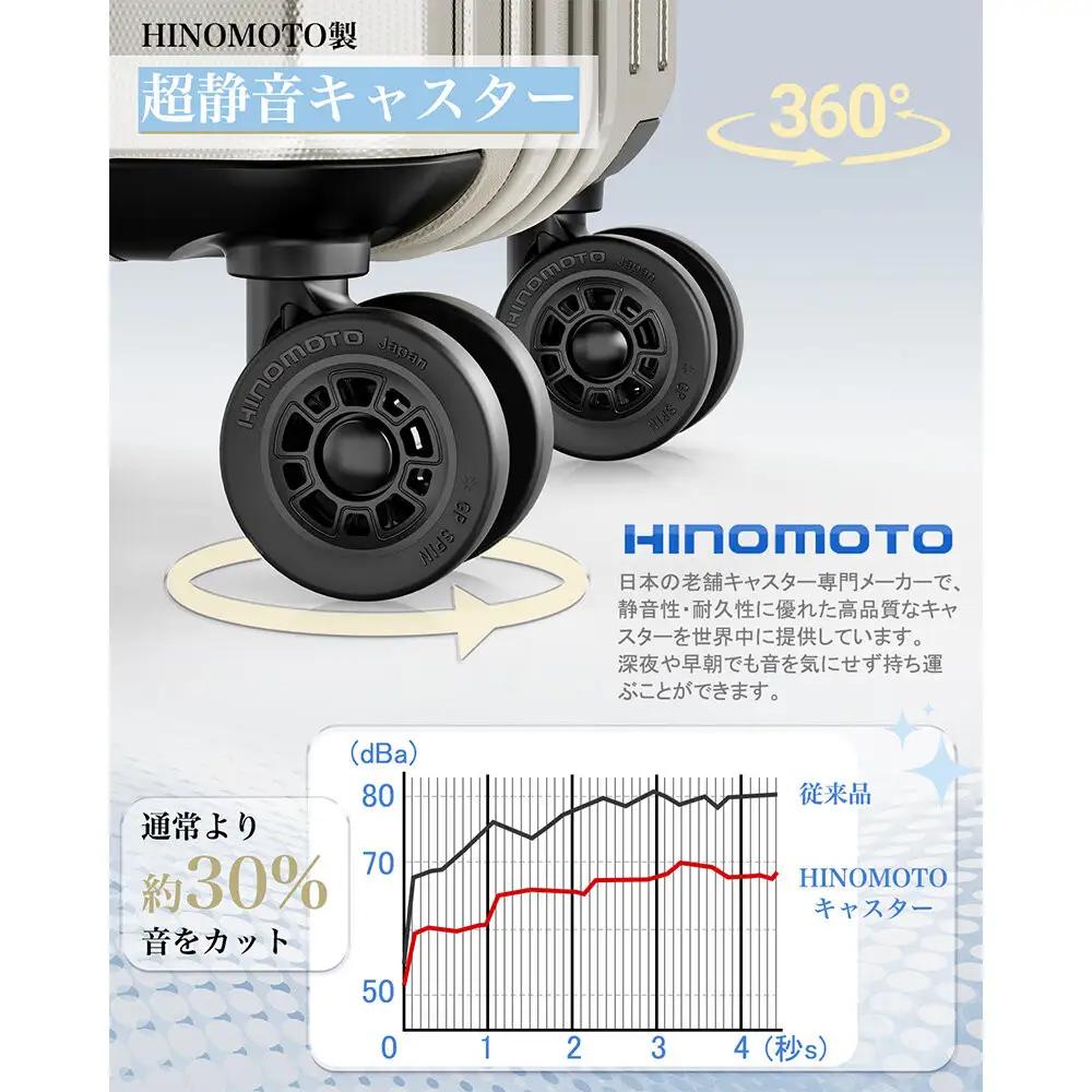 NT-XB0502  オートミールグレー  M  スーツケース