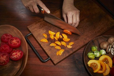 ELEGANCIA　シェフナイフ　（男性用 大きいハンドル プレゼント  KSK-01）　H60-19