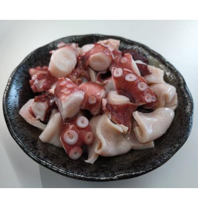 ふるさと納税 網走市 【無添加・訳あり】網走産ボイルカットタコ(ヤナギダコ)1kg