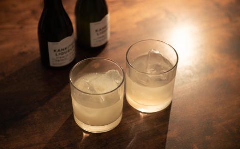 山神果樹薬草園 柑橘リキュール柚子&すだちの飲み比べセット 170ml