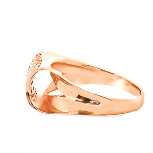 K18ＰＧ ダイヤモンドリング　0.2ＣＴ　RADR-6756DI-Ｒ 188-139