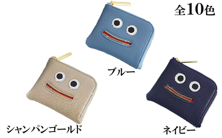 思わず笑顔になってしまうニッコリL字ミニ財布/コンパクト ファッション小物 キャラクター  オーク