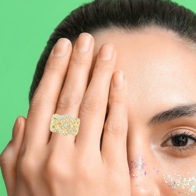 ふるさと納税 笛吹市 K18 DIA RING  1.0CT 1本 RAAT-20DI-Y #9 |  | 03