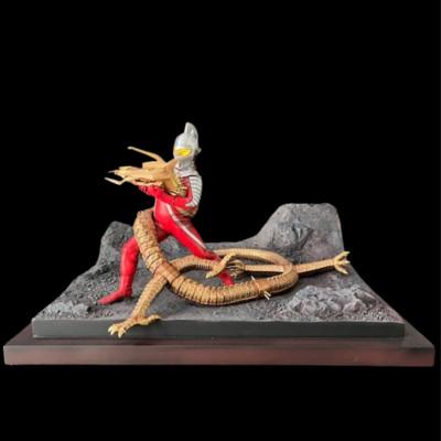 ふるさと納税 高石市 ウルトラマンシリーズ　ウルトラセブンVSナース(オリジナル1点もの)ソフビキット製塗装済完成品