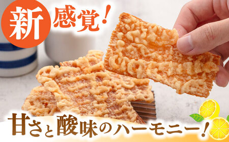 【はちみつレモン風味】するめ角天 80g×5袋 ▼するめ イカ いか おつまみ レモン イカフライ 姿揚げ おつまみ 酒 　桂川町/株式会社福六 [ADAM046]