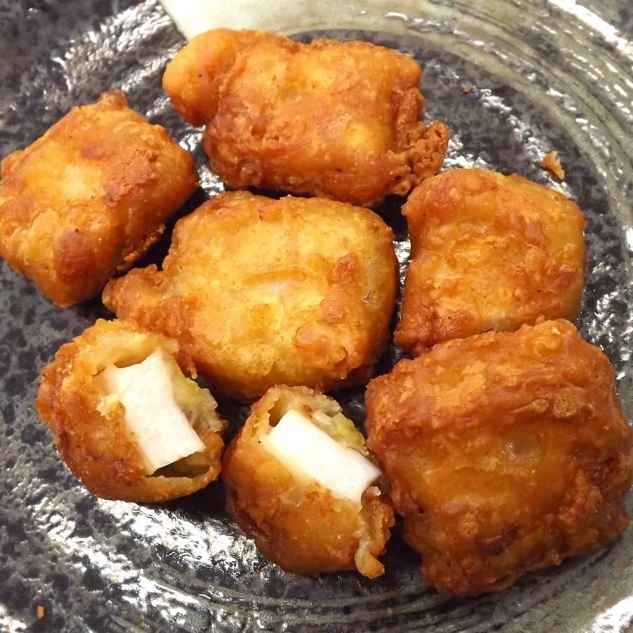 ＜たつみ食品＞活たこザンギ カレー味 6個入×3袋