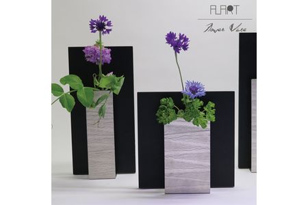 ALART〈アルアート〉 ART FLAME　積　正方形･長方形セット 花器　インテリア性の高い花器　フレームに映える一輪挿し F7Z-236