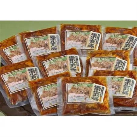 馬かぁ!ホルモン焼き1kg(100g×10パック)(益城町)【配送不可地域：離島】【1417824】
