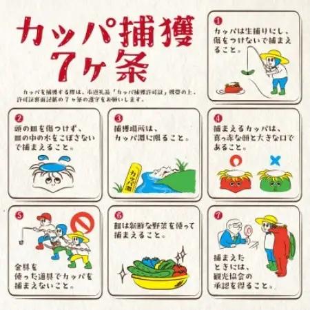 カッパ捕獲許可証 令和8年度版デザイン 岩手県 遠野市 観光協会【1744045】