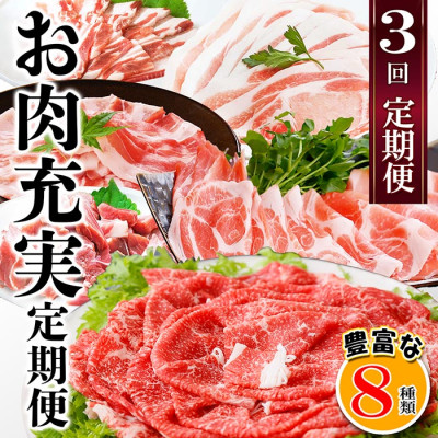 【お肉充実定期便】黒毛和牛・すき焼き・黒豚・焼肉・しゃぶしゃぶ　3回配送　OO-0005 ふるさと納税 定期便 肉 牛肉 豚肉 生ハム しゃぶしゃぶ 焼肉 カレー すき焼き 黒豚 黒毛和牛 鹿児島県 枕崎市