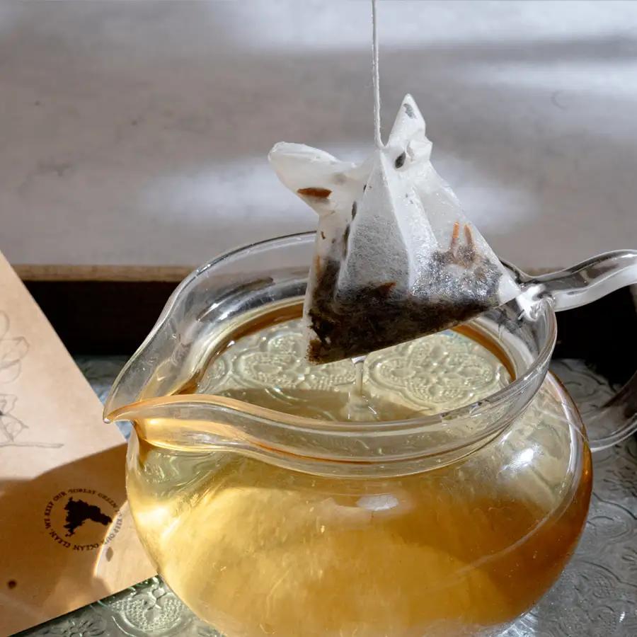 広葉樹のお茶 里海茶 ブレンド 3袋 21パック入り カフェインフリー 自然栽培 野草茶 高知県 大月町