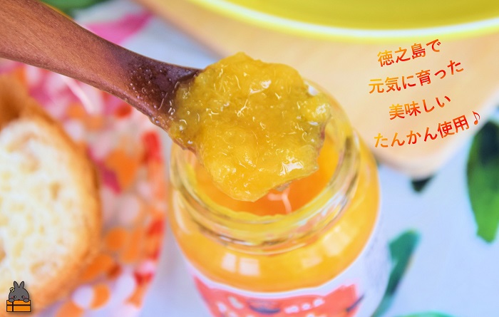 徳之島産完熟たんかん使用！低糖度の徳之島たんかんジャム（100g） （ たんかん タンカン 完熟 ジャム パン 朝ごはん 果物 フルーツ 柑橘 徳之島 奄美 鹿児島 美味しい キッチンこころ ）