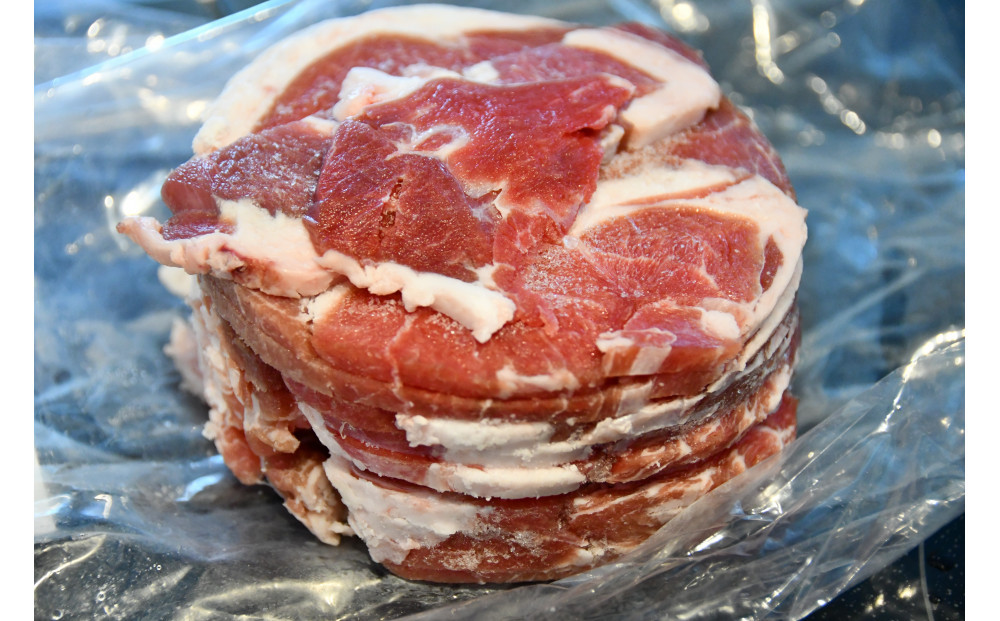 ラム肉ロールスライスジンギスカン　1kg（500ｇ×2袋）  _05073