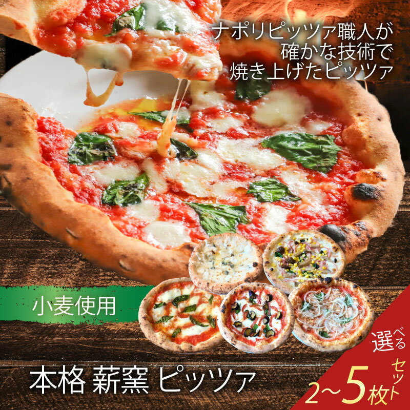 【ふるさと納税】 ピザ 本格 薪窯 ピッツァ 冷凍ピザ 2～5枚セット 世界一 職人 窯焼き 食べ比べ ナポリ ピザセット ピザ窯 小麦生地 イタリア モッツァレラチーズ マルゲリータ クアトロフォルマッジ 手作り お取り寄せグルメ パーティー 簡単調理 pizza 奈良市 奈良県 なら