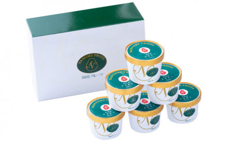 【全3回定期便】福岡産あまおうジェラート100ml×6個＜南国フルーツ株式会社＞那珂川市 いちご フルーツ 果物 九州 苺 くだもの イチゴ 44000 44000円 [GCD046]