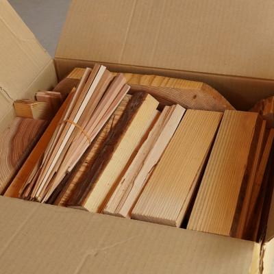 ふるさと納税 小浜市 PEFC認証 福井杉の焚き付け薪セット2箱