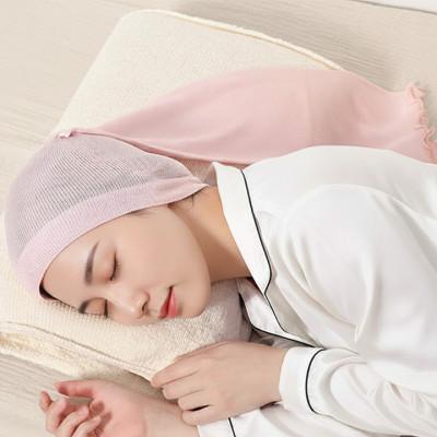 ふるさと納税 大和高田市 日本製 シルク おやすみナイトキャップ (筒) ピンク (72007-7337) |  | 02