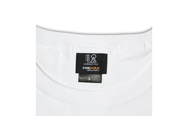 LOHASTYLE CORDURA天竺 CHIGASAKI 半袖T ホワイト L オリジナル Tシャツ 半袖 白 男女兼用 湘南 茅ヶ崎市 神奈川県