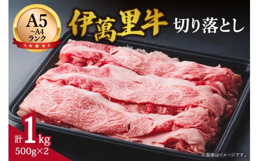 伊万里牛切り落とし 1kg (500g×2) 小分け 007-J1764