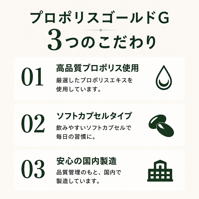 プロポリスゴールド6本セット 加工食品 _イメージ3