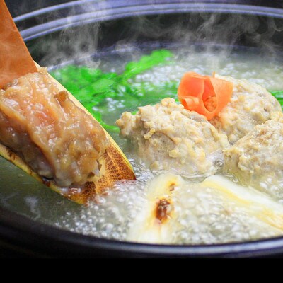 博多水炊き(はかた一番どり切り身・つみれ)セット4～6人前(水巻町)【配送不可地域：離島】