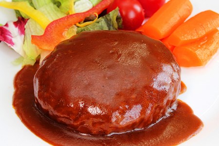 《仙台名物》味の牛たん喜助 牛たんデミグラスソースハンバーグ＆牛たんオニオンソースハンバーグ(各200g×10パック) [0320]