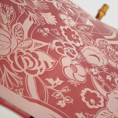 ふるさと納税 富士河口湖町 槙田商店【晴雨兼用】長傘 kirie 更紗:ルージュ |  | 03