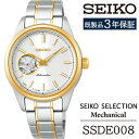 【ふるさと納税】 SEIKO 腕時計 おすすめ SSDE008 セイコー セレクション メカニカル 3年保証／ 岩手県 雫石町 時計 ウォッチ ウオッチ 女性用 レディース ビジネス フォーマル カジュアル 高級 プレゼント ギフト ブランド 母の日 就活 社会人 記念日 応援 お祝い 送料無料