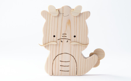 【迎春】新しい年を迎えよう！尾鷲ヒノキの人気干支飾り【辰年】＜お試し商品＞　EB-23