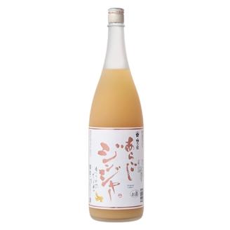 梅乃宿 あらごしジンジャー １８００ｍｌ ／ ジンジャー リキュール スパイシー 国産 すりおろし しょうが 爽やかな 香り 奈良県 葛城市【umyd017A】