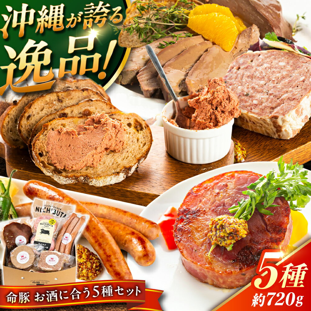 【ふるさと納税】 『お酒に合うセット』 豚肉 ポークステーキ ソーセージ レバーパテ レバーペースト スモークレバー 詰め合わせ 国産 沖縄市/DELICATESSEN NUCHIBUTA [BCAR009] 冷凍配送