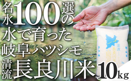 【令和6年産 新米】岐阜ハツシモ 10kg 名水100選に選ばれた長良川中流の水で育った「清流長良川米」 すし飯  冷めても美味しい お米 岐阜市/森ライス [ANCU003]