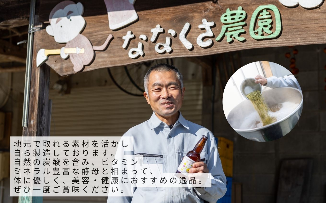羽山リンゴのアップルビーヤ6本詰め合わせ【ななくさナノブルワリー】