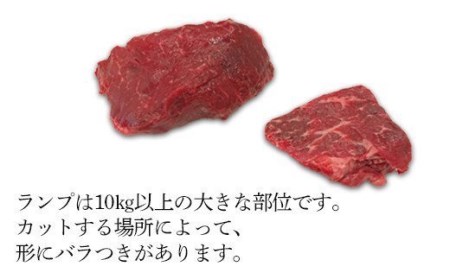 76-57新潟県産牛（長岡産）サーロインステーキ450g＆ランプステーキ2枚（計300g）