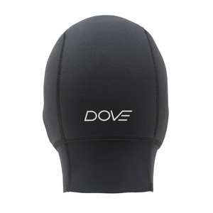 キャップ 2×1mm ブラックジャージ ダブサーフィングウェットスーツ つば付き ストレッチ素材 動きやすい 防寒 ブラック 黒 平塚市 神奈川県 XL