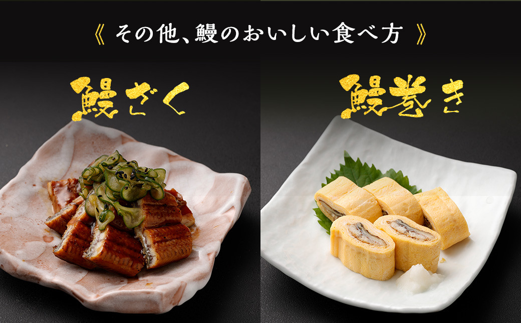 A-298 九州産うなぎ蒲焼き 2尾 合計約240g(約120g×2尾) タレ付