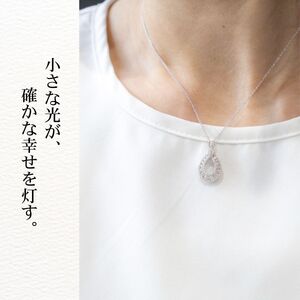 ダイヤ ネックレス pt900 ダイヤモンドネックレス 0.37ct （RP-MN-776）鑑別書 保証書 ケース 付 ジュエリー アクセサリー ペンダント 宝石 プラチナ ギフト プレゼント 贈り物