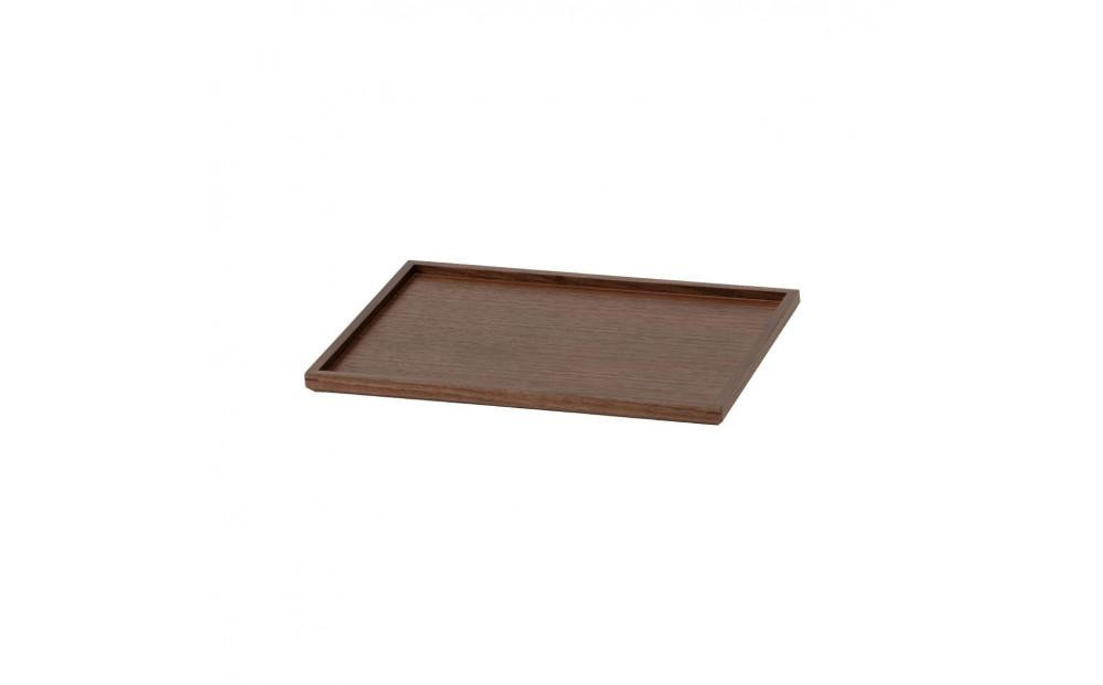 
            【ギフト用】旭川家具　コサイン　トレー（小） ウォルナット_03275
          