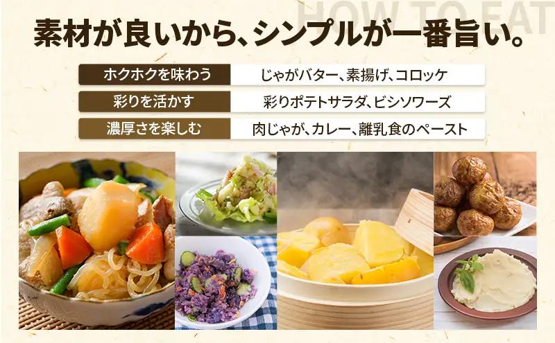 十勝 幕別町産 カラフルポテト8kg 2種(シャドークイーン4kg・ノーザンルビー4kg) 渡邉農場 [2026年11月出荷開始]【 野菜 いも イモ 芋 じゃがいも ジャガイモ 北海道 十勝 幕別 