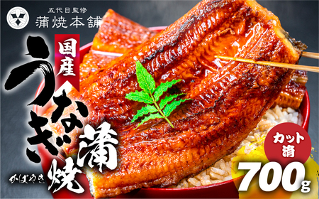 国産うなぎ蒲焼 10枚 カット済 うなぎ