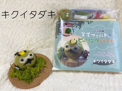 羊毛フェルトのヒーリングバードキット（スズメ）